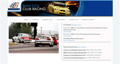 Desktop Screenshot of bmwccaclubracing.com